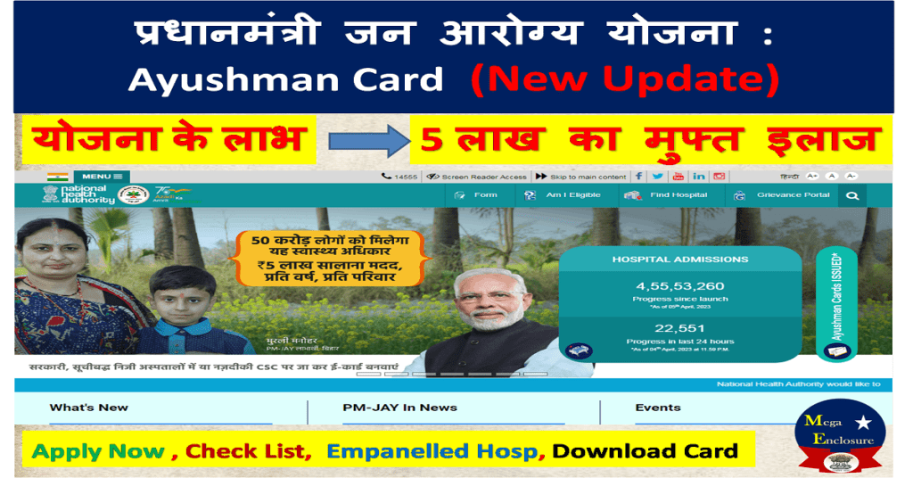 Ayushman Card 5 Lakh Medical Free Treatment 