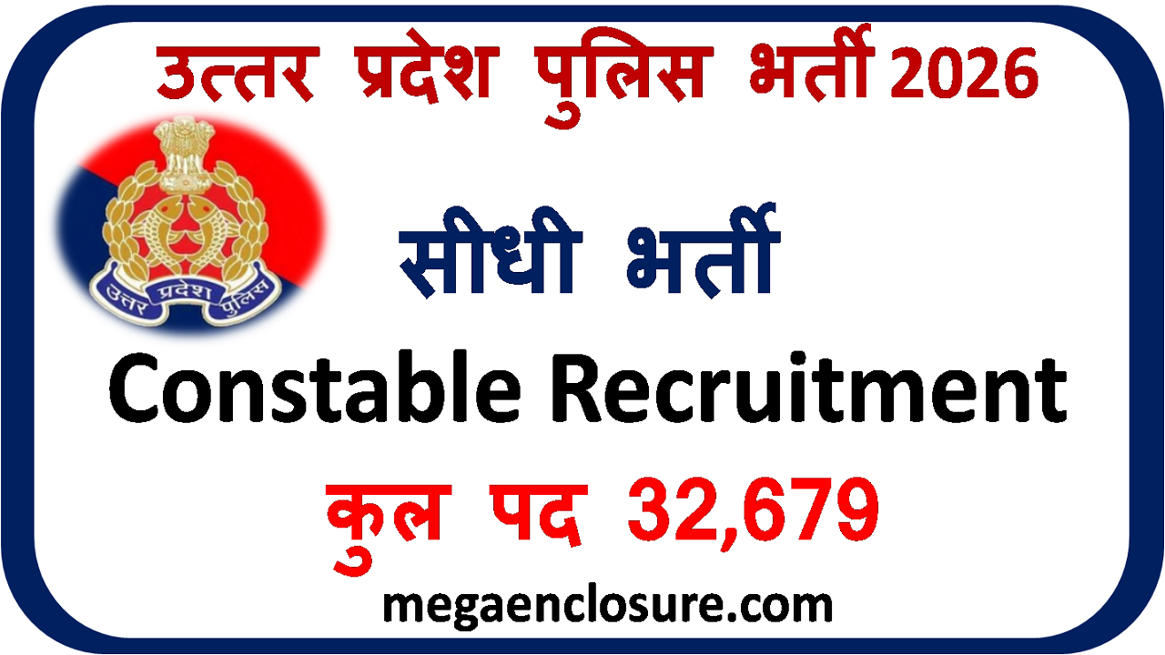 UP Police Constable Recruitment 2026