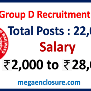 RRB Group D Recruitment 2026