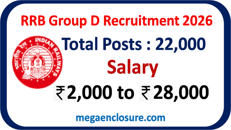 RRB Group D Recruitment 2026
